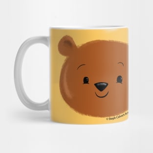 Cute Bear Face Mug